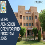 MDSU Admission Open For PhD Program 2025